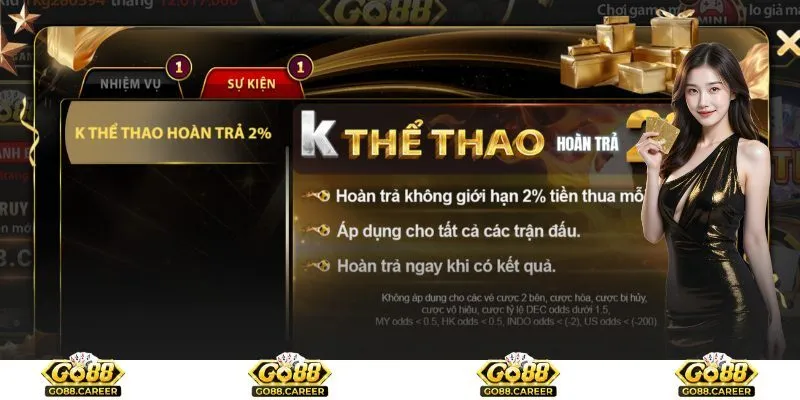 Chớp cơ hội nhận hoàn trả mức cao nhất 